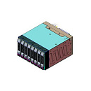 Корпус для HDD/SSD Chenbro SK32801H01*15188 STORAGE KIT,2.5" 8BAY,SK32801,W/2.5" HDD TRAY+FAN HOLDER,BULK+PALLET