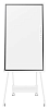 ЖК панель Samsung 55" WM55R Flip 2, 55 дюймов, UHD интерактивный дисплей, 4 одновременных касания, светло-серый цвет