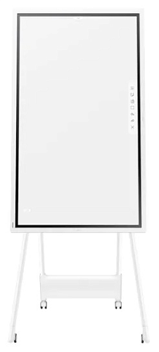 ЖК панель Samsung 55" WM55R Flip 2, 55 дюймов, UHD интерактивный дисплей, 4 одновременных касания, светло-серый цвет