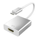 Exegate EX294721RUS Кабель-адаптер Type C-HDMI ExeGate EX-CM-HDMI2F-0.1 (USB Type C/19F, 4K@120HZ 8K@ 30Hz, 0,1м)