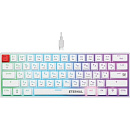 Defender Механическая клавиатура Eternal GK-019 RU белый,RGB,3в1,61кнопок [45019]