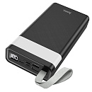 Hoco J73 Портативный аккумулятор, 30000mAh, 2A, черный (39414)
