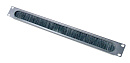 APC 1U Cable Pass-Thru w/ Brush Strip Black