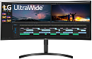 LG 38" 38WN75C-B IPS LED изогнутый, 3840x1600, 5ms, 178°/178°, 300cd/m2, 1000:1, 2*HDMI, DP, 75Hz, HDR10, HAS, Black