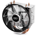 DEEPCOOL GAMMAXX300R LGA1700/1200/115X/AM5/AM4 (24шт/кор, TDP 130Вт, PWM, Red Led Fan 120mm, 3 тепл. трубки прямого контакта) RET