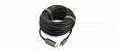 Малодымный гибридный кабель для передачи сигнала HDMI от входа USB-C [97-04400015] Kramer Electronics [CLS-AOCU/CH-15], поддержка 4K60 4:4:4, HDCP, 4,