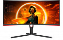 Монитор AOC 34" Gaming CU34G3S/BK черный/красный VA LED 1ms 21:9 HDMI M/M матовая HAS Piv 300cd 178гр/178гр 3440x1440 165Hz FreeSync Premium DP 2K USB