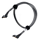 Кабель JPC P7321GB00600-5 Cable MCIO x8 74P (STRAIGHT TYPE) -TO- MCIO x8 74P (STRAIGHT TYPE) , 85 Ohm, L:60cm