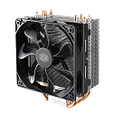 Кулер для процессора Cooler Master Hyper 212 LED (150W, 4-pin, 160mm, tower, Al/Cu, red LED, fans: 1x120mm/66.3CFM/31dBA/1600rpm, 2066/2011-v3/2011