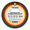 Rexant KR-09-2803 Изолента ПВХ профессиональная, 0,18х19 мм, 20 м, зеленая KRANZ