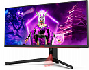 Монитор AOC 34" Agon Pro AG344UXM черный/красный IPS LED 21:9 HDMI M/M матовая HAS Piv 1000cd 178гр/178гр 3440x1440 170Hz DP 2K USB 12.77кг