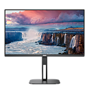 27" AOC 27V5C 1920x1080 75Hz IPS LED 16:9 4ms HDMI DP 1xUSB-C/4xUSB 3.2 20M:1 1000:1 178/178 300cd HAS Pivot Tilt Swivel Speakers Black