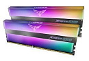 Модуль памяти TEAMGROUP XTREEM ARGB Gaming DDR4 Общий объём памяти 16Гб Module capacity 8Гб Количество 2 3600 МГц Множитель частоты шины 16 1.35 В RGB