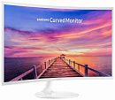 Монитор Samsung 31.5" C32F391FWI белый VA LED 4ms 16:9 HDMI глянцевая 250cd 178гр/178гр 1920x1080 DisplayPort FHD 6.2кг