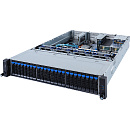Серверная платформа GIGABYTE Серверная платформа/ R282-2O0, 2U; 24 x 2.5" SATA/SAS hs HDD/SSD bays + Rear 2 x 2.5" SATA/SAS hs HDD/SSD bays (Connected via SAS Expander)