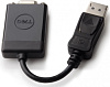 Адаптер видео Dell 470-ABEL DisplayPort (m)/VGA (f) черный