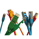 Hyperline PC-LPM-STP-RJ45-RJ45-C5e-0.5M-LSZH-GN Патч-корд F/UTP, экранированный, Cat.5e, LSZH, 0.5 м, зеленый