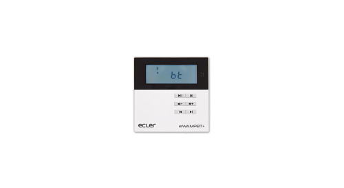Усилитель ECLER [eWAMPBT+] компактный настенный со встроенным медиаплеером (слоты для USB и SD карт), FM тюнером, Bluetooth ресивером. ПДУ и бокс для