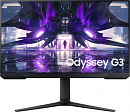 Монитор Samsung 27" Odyssey G3 S27AG300NI черный VA LED 1ms 16:9 HDMI матовая HAS Piv 250cd 178гр/178гр 1920x1080 DP FHD 6.4кг
