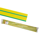 TDM SQ0518-0280 Термоусаживаемая трубка ТУТнг 30/15 желто-зеленая по 1м (25 м/упак)
