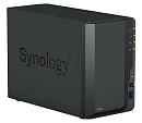 Synology QC 1,7GhzCPU/2Gb/RAID0,1/upto 2HP HDD SATA(3.5')/2xUSB3.2, 1xUSB2.0/1xGbE/iSCSI/2xIPcam(up to 20)/1xPS repl DS218 1YW