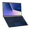 ноутбук asus zenbook 13 ux333fn-a3107 core i7 8565u/8gb/512gb ssd/nvidia mx150 2gb/13.3"fhd (1920x1080)/number pad/dos/illum kb/1,1kg/royal_blue/sleeve + usb3