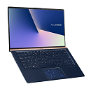 Ноутбук ASUS Zenbook 13 UX333FN-A3107 Core i7 8565U/8Gb/512GB SSD/NVIDIA MX150 2Gb/13.3"FHD (1920x1080)/Number Pad/DOS/Illum KB/1,1kg/Royal_Blue/Sleeve + USB3