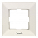 Рамка Panasonic Arkedia WMTF08012BG-RU декоративная 1x пластик бежевый (упак.:1шт)