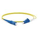 Hyperline FC-S2-9-LC/­UR-SC/­UR-H-1M-LSZH-YL Патч-корд волоконно-оптический (шнур) SM 9/­125 (OS2), LC/­UPC-SC/­UPC, 2.0 мм, simplex, LSZH, 1 м