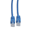 Кабель Cablexpert Патч-корд UTP PP12-2M/B кат.5e, 2м, литой, многожильный (синий) (038324)
