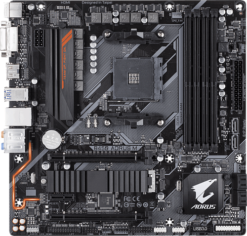 Материнская плата B450 AORUS M