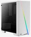 Блок питания AEROCOOL Cylon Mini White Tempered Glass (mATX, Window, без БП)