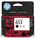 Картридж 653 BLACK 6ML 3YM75AE HP