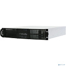 Procase RE204-D4H2-FA-55 Корпус 2U server case,4x5.25+2HDD,черный,без блока питания(2U,2U-redundant),глубина 550мм,ATX 12"x9.6", панель вентиляторов 4