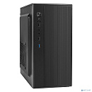 Exegate EX298156RUS Корпус Minitower ExeGate BAA-408U-AAA350 (mATX, БП AAA350 с вент. 8см, 2*USB+1*USB3.0, HD Audio, черный)
