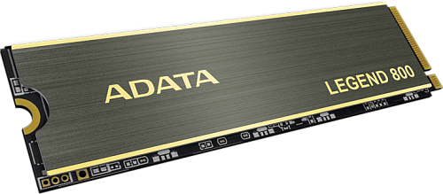 Твердотельный накопитель/ ADATA SSD LEGEND 800, 1000GB, M.2(22x80mm), NVMe 1.4, PCIe 4.0 x4, 3D NAND, R/W 3500/2200MB/s, IOPs н.д./н.д., TBW 600,