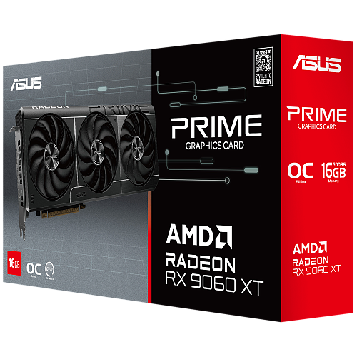Видеокарта ASUS PRIME-RX9060XT-O16G