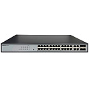 Коммутатор ORIGO OS2328P/360W/A1A Настраиваемый L2 PoE-коммутатор 24x1000Base-T PoE, 4xCombo 1000Base-T/SFP, PoE-бюджет 360 Вт, комплект для установки