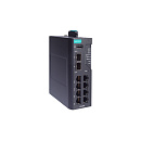 Промышленный маршрутизатор с 8 портами Fast Ethernet, 2 слотами GbE SFP, Firewall/NAT/VPN, 12/24/48 VDC, с конформным покрытием и расширенным диапазон