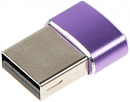 Адаптер Premier 6-071 USB 2.0 A(m) USB Type-C (f) фиолетовый пакет