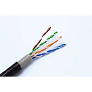 5bites Кабель US5500-305APE витая пара UTP / SOLID / 5E / CCAG / PVC+PE / BLACK / OUTDOOR / DRUM / 305M