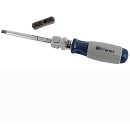 Hyperline AV-601 Отвертка MagicRatch с насадками (7 предметов)