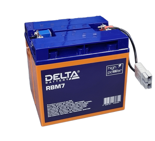 Аккумуляторная батарея Delta сменный батарейный модуль для ИБП APC, аналог RBC7, гарантия 2 года