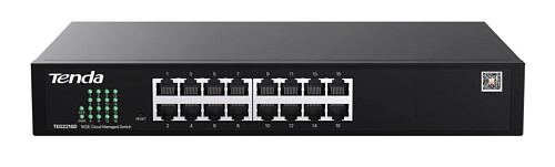 Коммутатор 16GE облачный управляемый TEG2216D TENDA