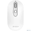 A-4Tech Мышь Fstyler FG20S белый/серый оптическая (2000dpi) silent беспроводная USB для ноутбука (3but)