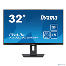LCD IIYAMA 31.5" XUB3293UHSN-B5 {IPS 3640x2160 75Hz 4ms 350cd 1000:1 10bit(8bit+FRC) HDMI DisplayPort 2xUSB3.0 USB-C(PD 65W) RJ45 2x3W HAS VESA}