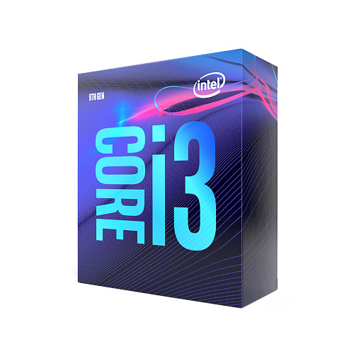 Боксовый процессор APU LGA1151-v2 Intel Core i3-9100 (Coffee Lake, 4C/4T, 3.6/4.2GHz, 6MB, 65W, UHD Graphics 630) BOX, Cooler