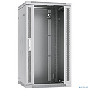 Cabeus SH-05F-22U60/60-R Шкаф телекоммуникационный настенный разобранный 19" 22U 600x600x1082mm (ШхГхВ) дверь стекло, цвет серый (RAL 7035)