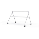 MB-FloorStand-860Т White (мобильная, напольная стойка белая, с полкой, для MeetingBoard 86)