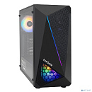 Exegate EX293015RUS Корпус Miditower ExeGate EVO-8225-NPX600 (ATX, БП 600NPX с вент. 12см, 2*USB+1*USB3.0, черный, 2 вент. с RGB подсветкой и полоса н